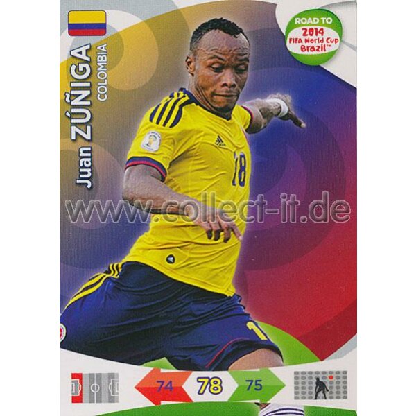 PAD-RT14-029 - Juan Zuniga - Base Card