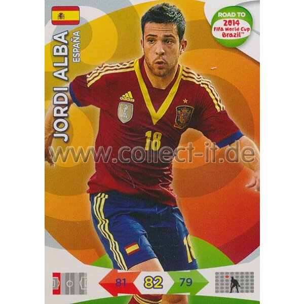 PAD-RT14-075 - Jordi Alba - Base Card