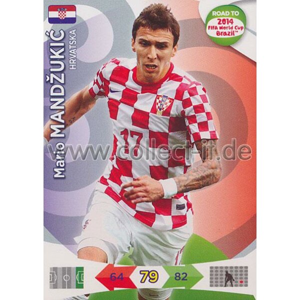 PAD-RT14-108 - Mario Mandzukic - Base Card