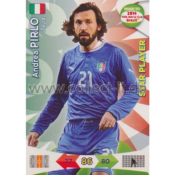 PAD-RT14-125 - Andrea Pirlo - Star Player