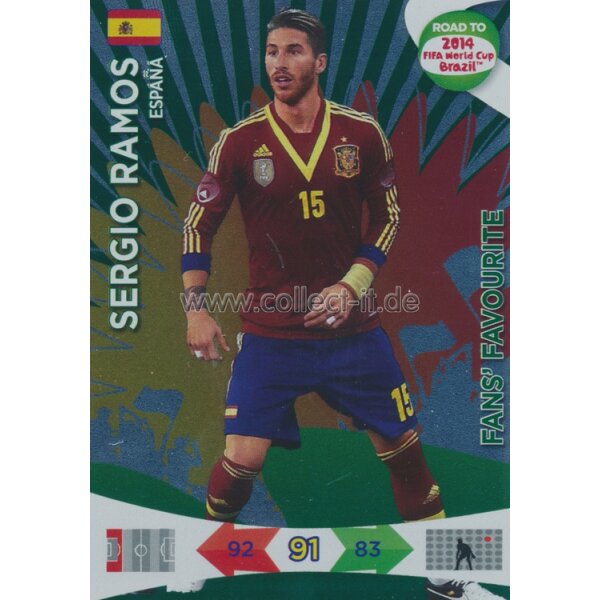 PAD-RT14-196 - Sergio Ramos - Fans Favourite