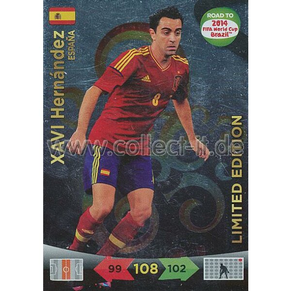 PAD-RT14-LE03 - Xavi Hernandez - LIMITED EDITION