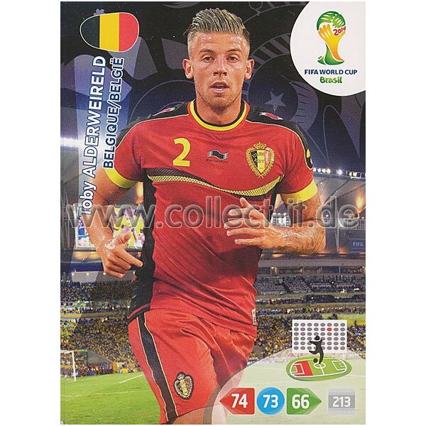 PAD-WM14-028 - Toby Alderweireld - Base Card