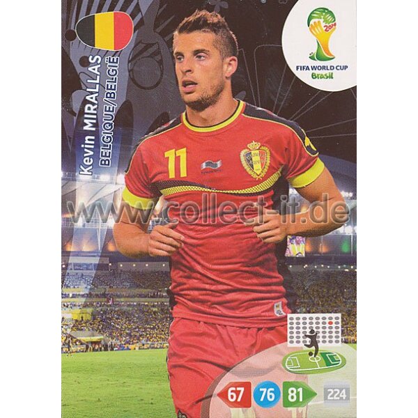 PAD-WM14-035 - Kevin Mirallas - Base Card