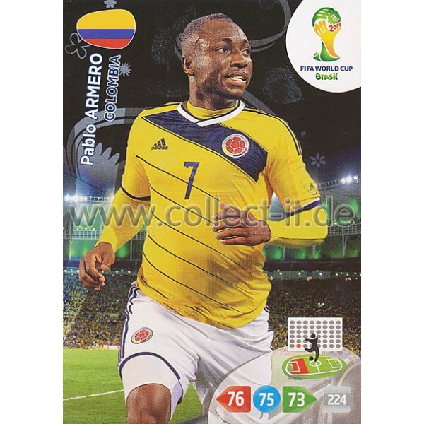 PAD-WM14-078 - Pablo Armero - Base Card