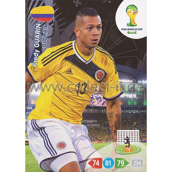 PAD-WM14-081 - Fredy Guarin - Base Card