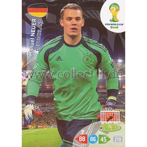 PAD-WM14-104 - Manuel Neuer - Base Card