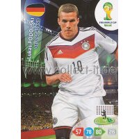 PAD-WM14-115 - Lukas Podolski - Base Card