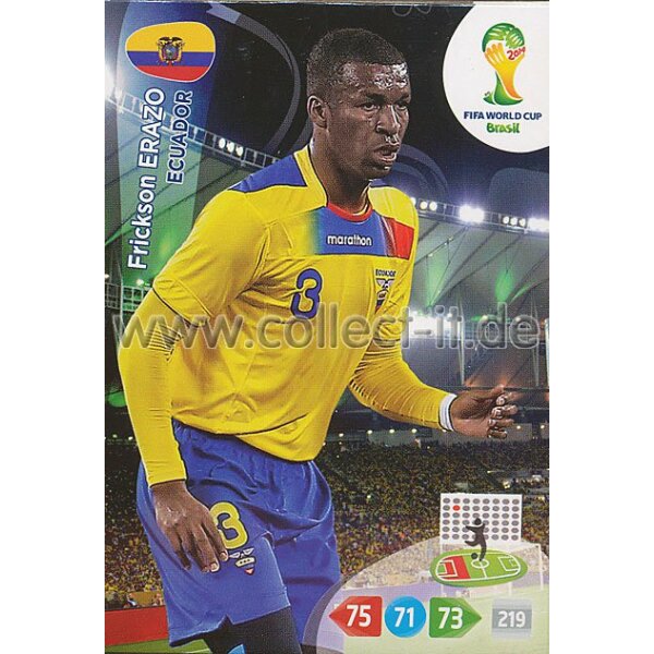 PAD-WM14-121 - Frickson Erazo - Base Card