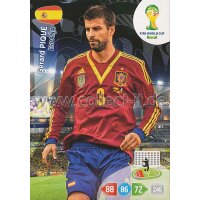 PAD-WM14-146 - Gerard Pique - Base Card