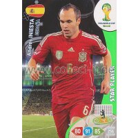 PAD-WM14-150 - Andres Iniesta - Star Player