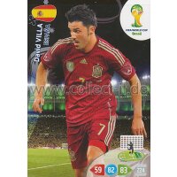 PAD-WM14-156 - David Villa - Base Card