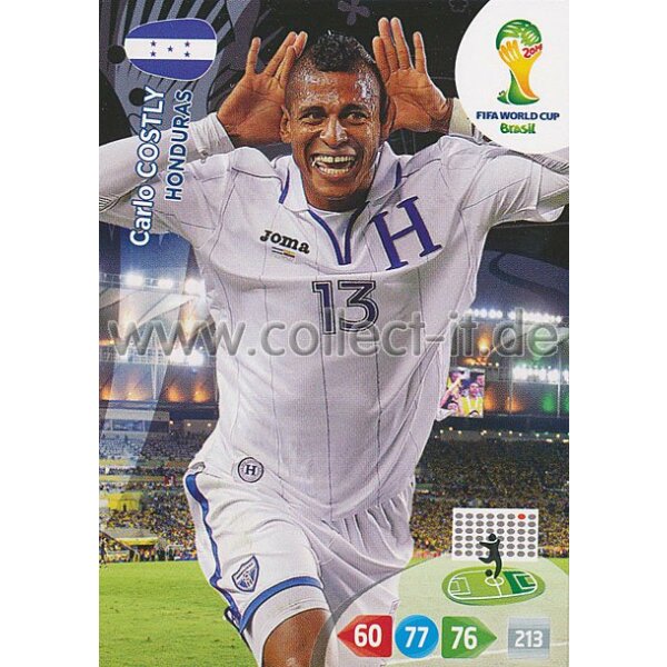 PAD-WM14-191 - Carlo Costly - Base Card