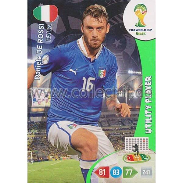 PAD-WM14-214 - Daniele De Rossi - Utility Player