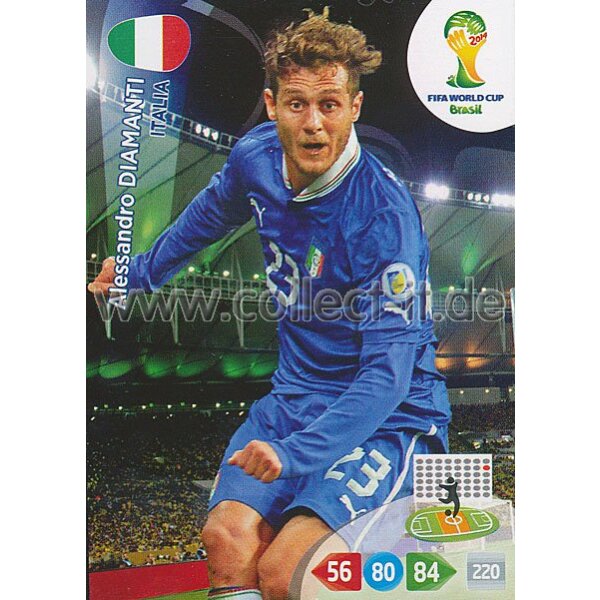 PAD-WM14-217 - Alessandro Diamanti - Base Card