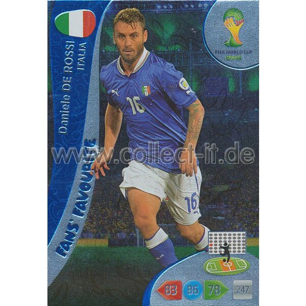 PAD-WM14-342 - Daniele De Rossi - Fans Favourite