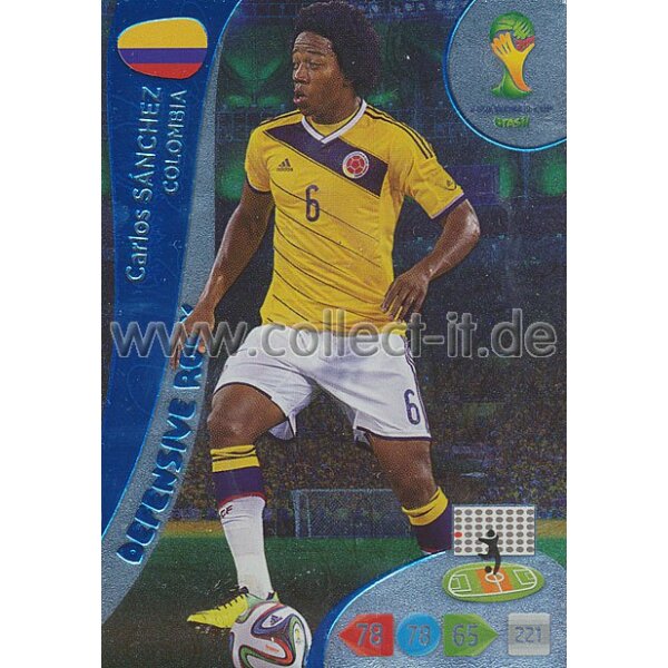 PAD-WM14-366 - Carlos Sanchez - Defensive Rock