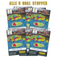 Panini WM 2014 Adrenalyn XL - Spar 15 - ALLE 9 Goal Stopper