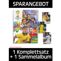 Panini WM 2014 Adrenalyn XL - Spar 19 - Komplettsatz +...