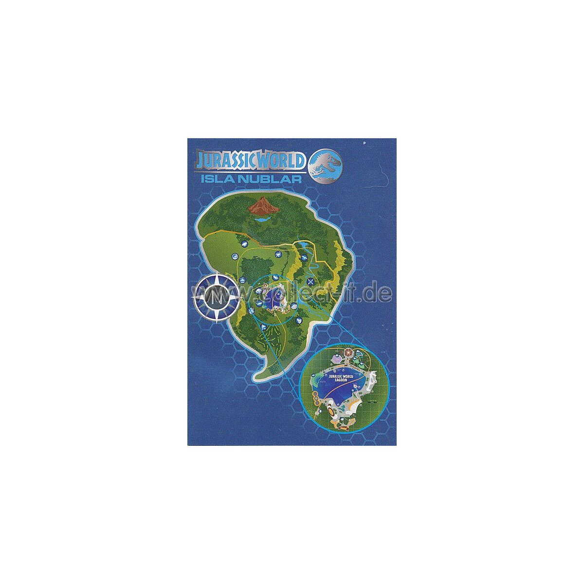 Karte 012 - Panini Jurassic World, 0,79