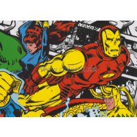 Marvel Heroes Trading Card Nr.1 - Puzzlekarte