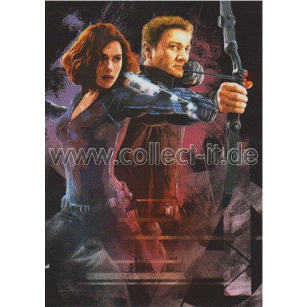 Marvel Heroes Trading Card Nr.107 - Hawkeye