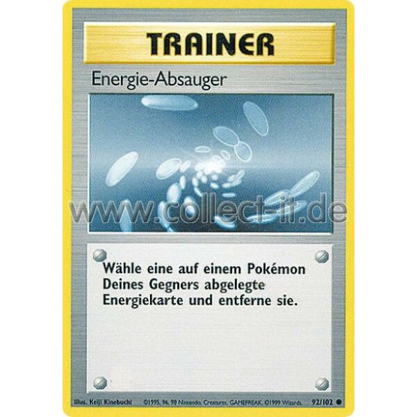 92/102 Energie-Absauger