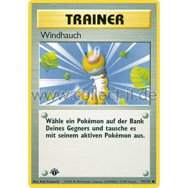 93/102 - Windhauch - 1. Edition