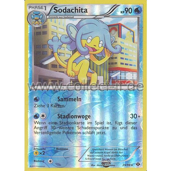 29/99 - Sodachita - Reverse Holo