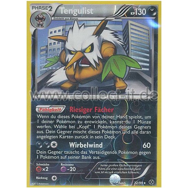 72/99 - Tengulist - Reverse Holo