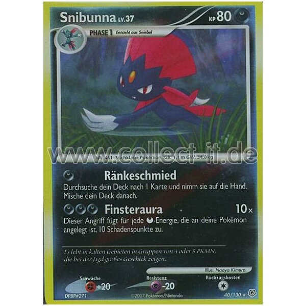 040/130 - Snibunna - Reverse Holo