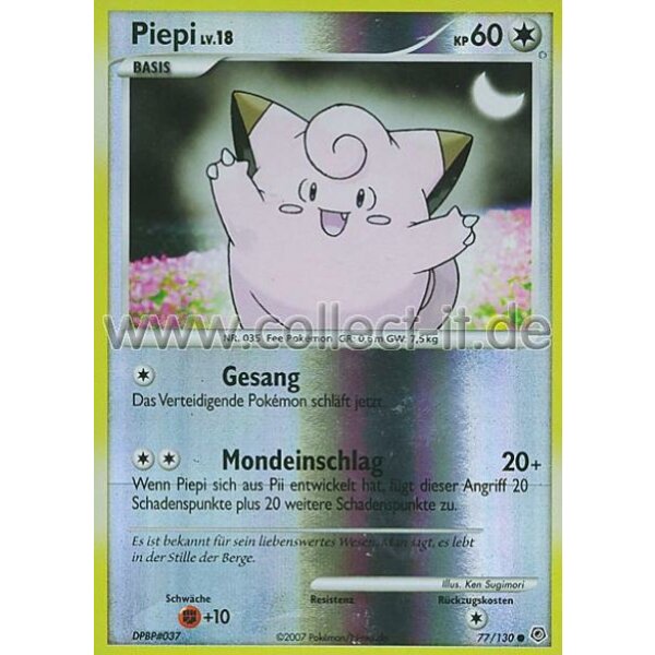 77/130 - Piepi - Reverse Holo