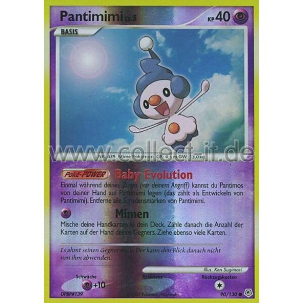 090/130 - Pantimimi - Reverse Holo