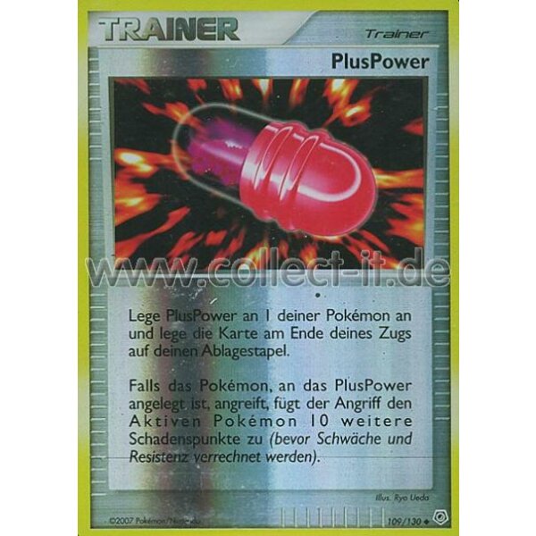 109/130 - PlusPower - Reverse Holo