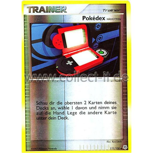 111/130 - Pokedex - Reverse Holo