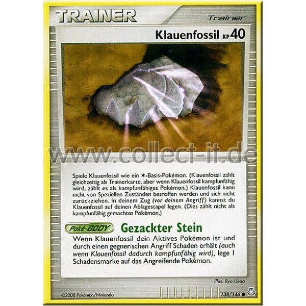 138/146 - Klauenfossil