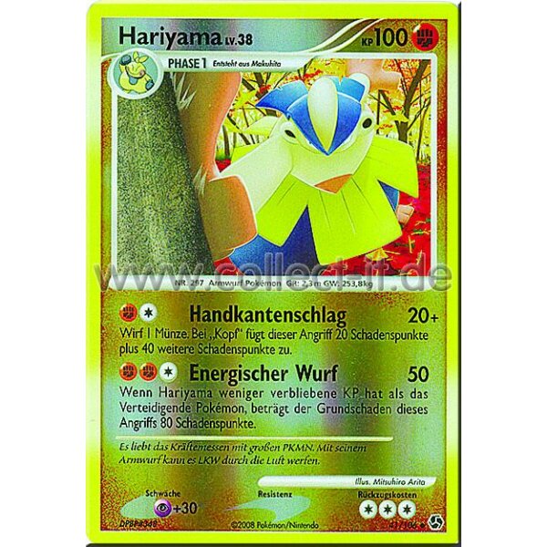 41/106 - Hariyama - Reverse Holo