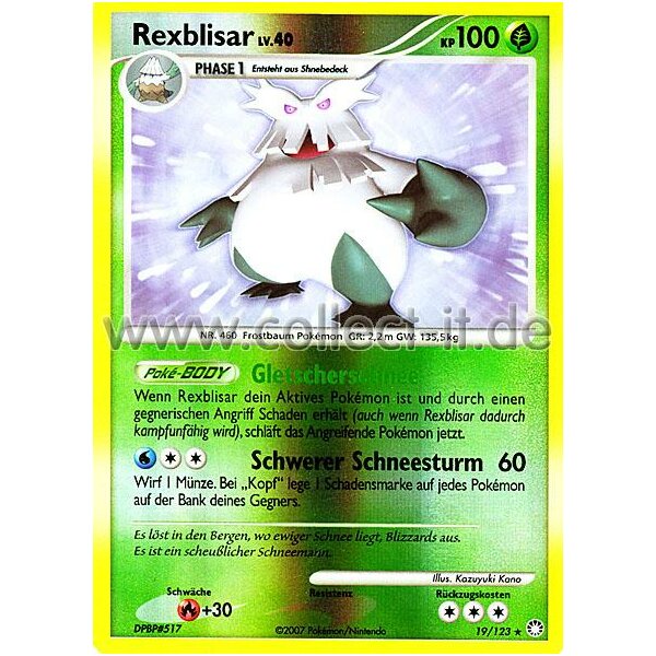 19/123 - Rexblisar - Reverse Holo