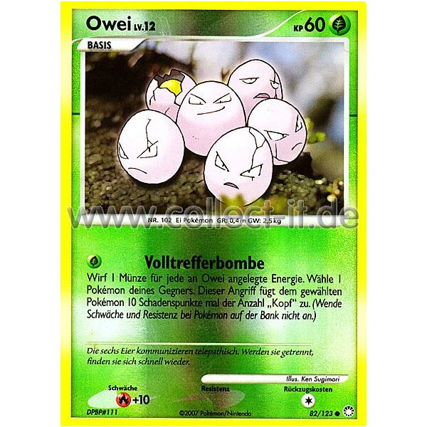 82/123 - Owei - Reverse Holo