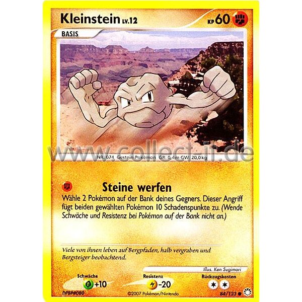 84/123 - Kleinstein