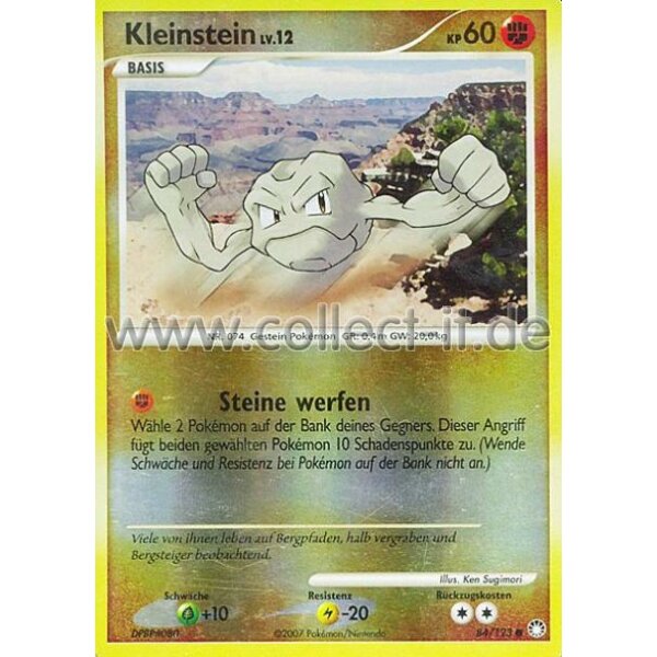 84/123 - Kleinstein - Reverse Holo