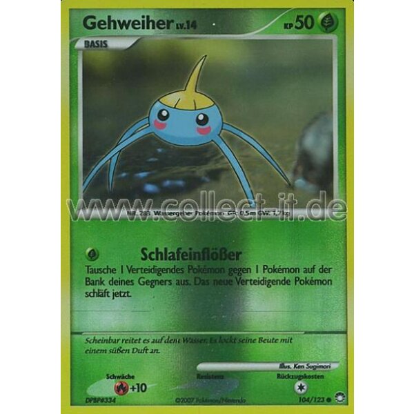 104/123 - Gehweiher - Reverse Holo