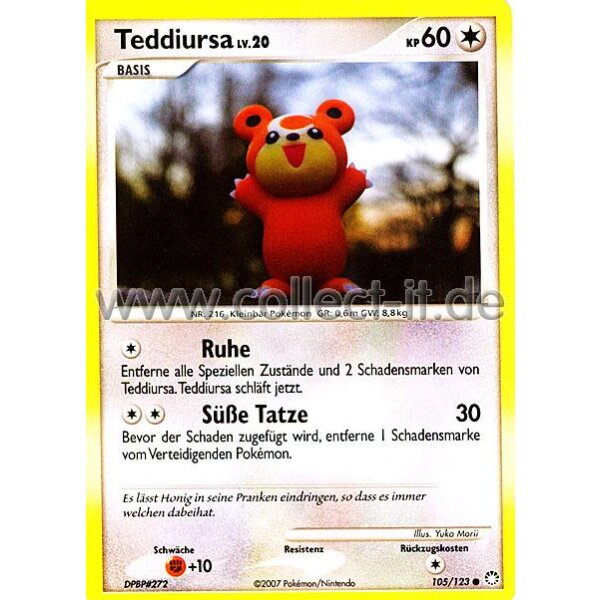 105/123 - Teddiursa