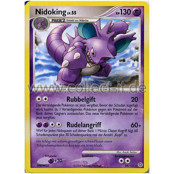 34/132 - Nidoking