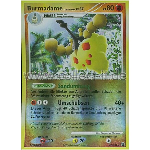 42/132 - Burmadame - Reverse Holo