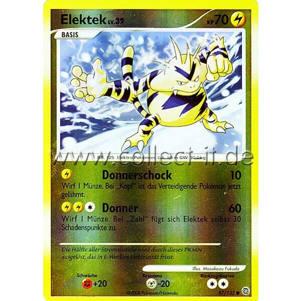 87/132 - Elektek - Reverse Holo