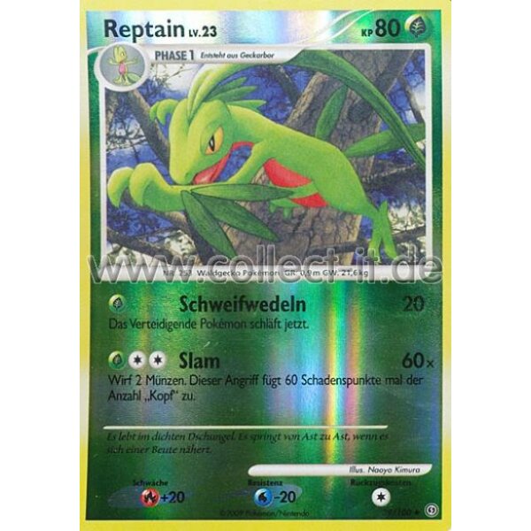 39/100 - Reptain - Reverse Holo