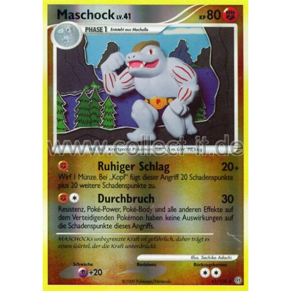 41/100 - Maschock - Reverse Holo