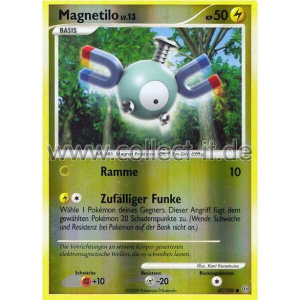 67/100 - Magnetilo - Reverse Holo