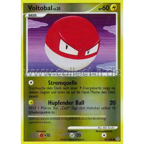 81/100 - Voltobal - Reverse Holo